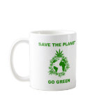 Save the Planet, Go Green Mug