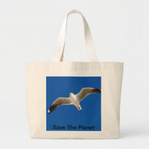 Save The Planet Tote Bags