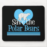 Save the Polar Bears mousepads