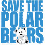 Save the Polar Bears photo sculptures