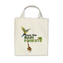 Save the Rainforests Bags