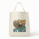 Save The Sea Otters bags
