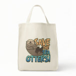 Save The Sea Otters bags