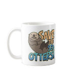 Save The Sea Otters mugs