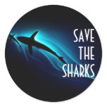 Save The Sharks stickers