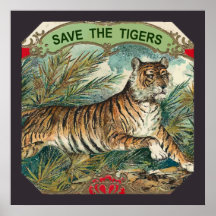Save The Tigers Poster