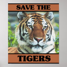 Save the Tigers Print