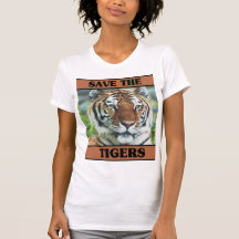 Save the Tigers T Shirt