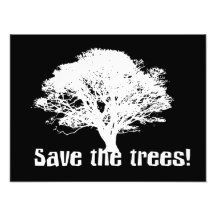 Save the Trees Photo Art