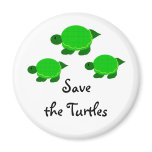 Save the Turtles magnets