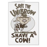 Save the Unibrow cards