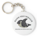"Save the Whale" Keychain