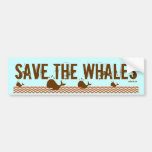 Save The Whales - Environmentally Conscious Bumper Sticker