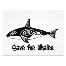 Save the Whales Photograph