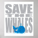 Save the Whales posters