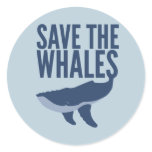 Save the Whales Sticker