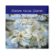 Save this Date Magnet Wedding announcement