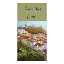 save this page personalized photo card