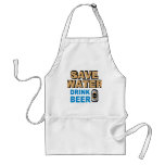 Save Water Drink Beer aprons