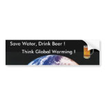 Save Water, Drink Beer ! bumper stickers