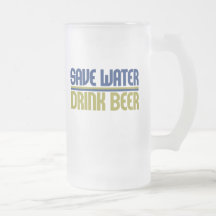 Save Water Drink Beer Coffee Mug