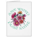 Save Water - Plant Native cards