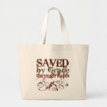 Saved by Grace Canvas Bags