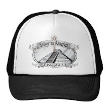 Saviour in America - Book of Mormon - 3 Nephi 11 Mesh Hat