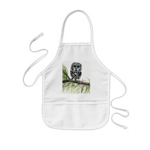 Saw Whet Owl Apron