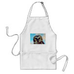 Saw-whet owl aprons
