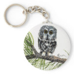 Saw Whet Owl keychain