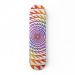 Sawtooth Spiral: Custom Skateboard