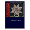 Sawtooth Star-Card