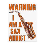 Sax Addict Postcards