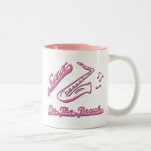 SAX ON THE BEACH MUG
