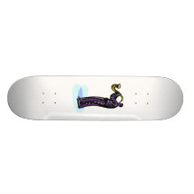 Sax Player Stylised Purple Version Skateboard
