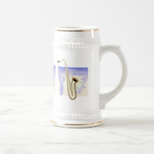 Saxaphone 3 mugs