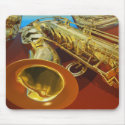 Saxaphone mousepads