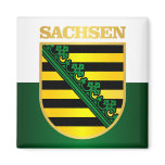 Saxony (Sachsen) COA magnets