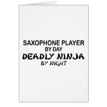 Saxophone Deadly Ninja by Night