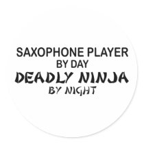 Saxophone Deadly Ninja by Night