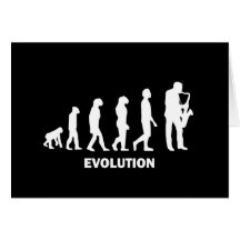 Saxophone Greeting Cards
