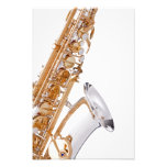 Saxophone on White Photo