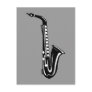 Saxophone Postcards