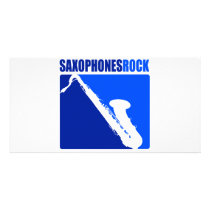 Saxophones Rock! Photo Cards