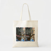 saxy and I blow it middle  double solid player pic Tote Bags