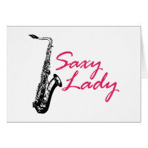 Saxy Lady Cards