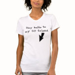 Say hello to my lil' friend t-shirts