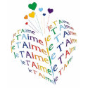 Say, "I Love You" in French ( T-Shirt )