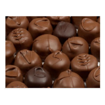 Say it with Chocolate! Postcard